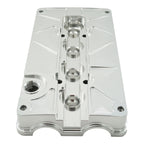 Billet B Series Vented Valve Cover Baffle B16 B18 AN10 For Honda Acura DOHC Vtec