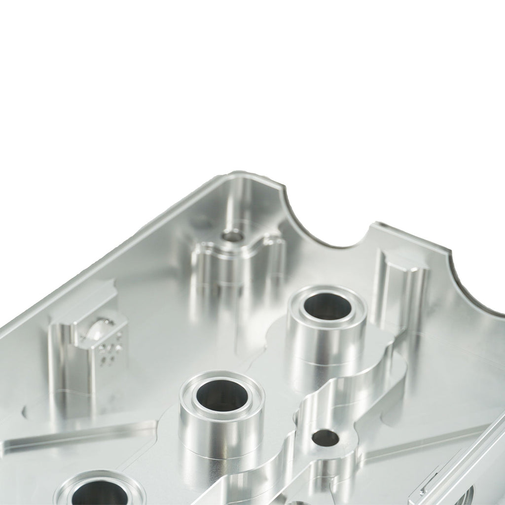 Billet B Series Vented Valve Cover Baffle B16 B18 AN10 For Honda Acura DOHC Vtec