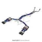 Titanium Valved Catback Exhaust System for Audi RS4 RS5 B9 B9.5 2.9T