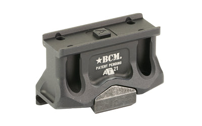 Bravo Company A/T Optic Mount |  Fits Aimpoint Micro T2 |  Lower 1/3 Cowitness |  Anodized Finish |  Black