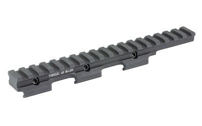Bravo Company A/T 525-13x5 Optic Riser |  Fits Picatinny |  7.25" Long |  0.525" Height |  Anodized Finish |  Black