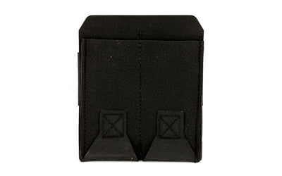 Blue Force Gear 10 Speed -  Double Magazine Pouch -  Helium Whisper Attachment -  Fits (2) Double Stack Pistol Magazines -  Elastic Construction -  Black