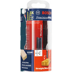 BOSCH 85225MC 3/8 In. x 1 In. Carbide Tipped 2-Flute Straight Bit (Router Bit)