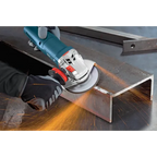 BOSCH GW27M450 4-1/2 In. 1/4 In. 7/8 In. Arbor Type 27 30 Grit Grinding Abrasive Wheel
