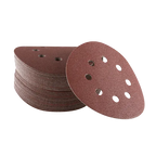 BOSCH SR5R120 5 pc. 120 Grit 5 In. 8 Hole Hook-And-Loop Sanding Discs