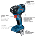 BOSCH GXL18V-27B22 Cordless 18V 2-Tool Combo Kits