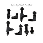 Interior Brake Line Tuck Kit Prop Valve for Honda Civic EK 96-00 Tucked Lines