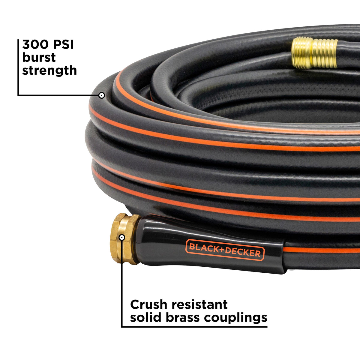 BLACK+DECKER® Medium-Duty Garden Hose - 50 ft. BXMHBB22178