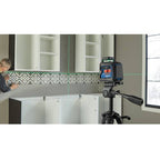 BOSCH GLL50-40G Green Beam Self-Leveling 360 Degree Cross-Line Laser