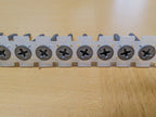 #6 x 1 1/4 Proferred Phillips Bugle Head Collated Fine Thread Drywall Screws Black Phosphate - Carton (10000)