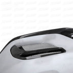 GT4 Style Half Carbon Fiber Front Bumper for Porsche Cayman 981 13-15