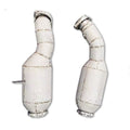 High Flow Catted Downpipe for Mercedes Benz C43 AMG 3.0T