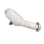 High Flow Catted Downpipe for Mercedes Benz C43 AMG 3.0T