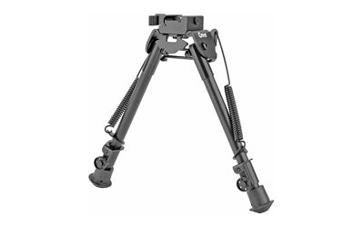 Caldwell XLA Fixed Bipod |  Attaches to Picatinny Rail |  Aluminum |  9"-13" |  Black