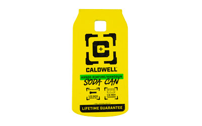 Caldwell AR500 |  Soda Can Target |  Steel Target |  Yellow
