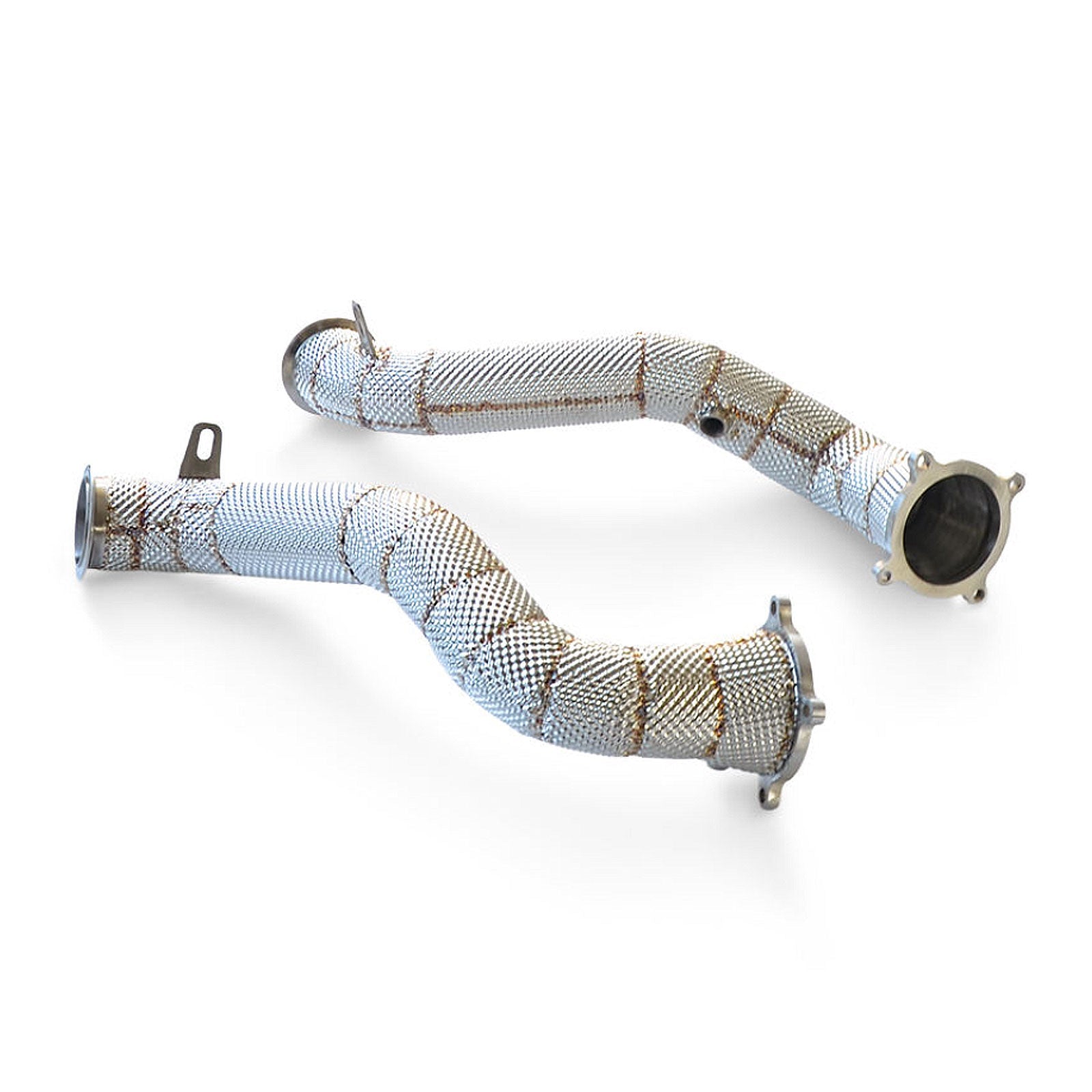 Catless Hi Flow Heat Shield Downpipes For McLaren 720s 4.0T
