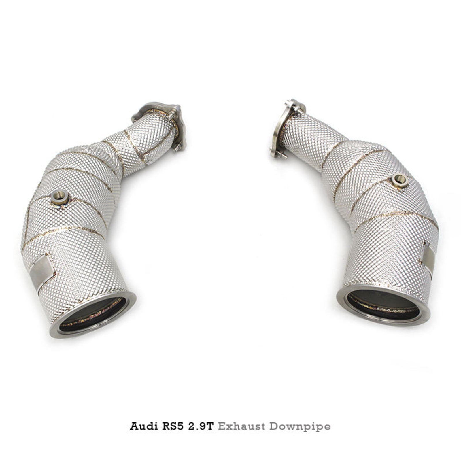 Catted High Flow 304 Stainless Exhaust Downpipe for Audi RS5 2.9T