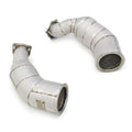 Catted High Flow 304 Stainless Exhaust Downpipe for Audi RS5 2.9T