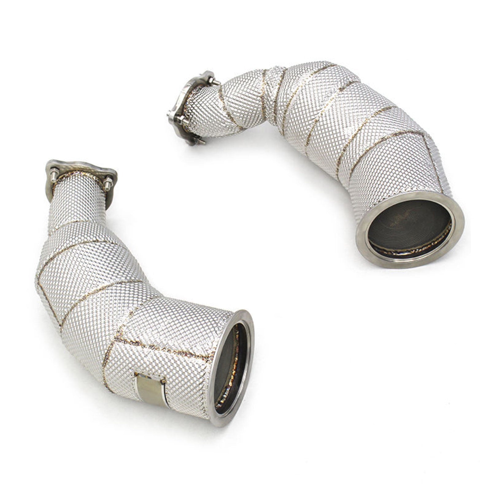Catted High Flow 304 Stainless Exhaust Downpipe for Audi RS5 2.9T
