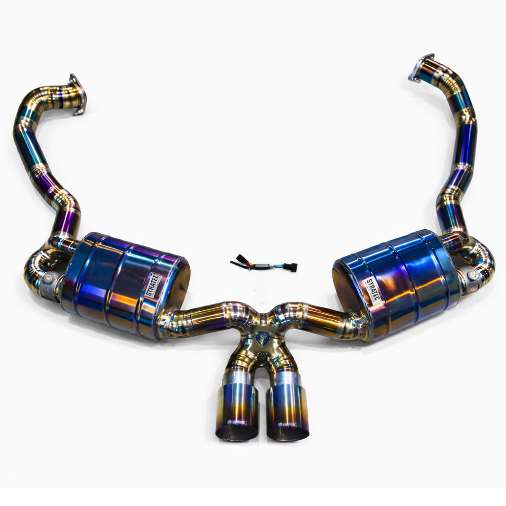 Titanium F1 Valved Catback Exhaust for Porsche Boxster Cayman 981
