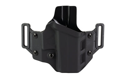 Crucial Concealment Covert OWB |  Outside Waistband Holster |  Right Hand |  Kydex |  Black |  Fits Glock 43/43X