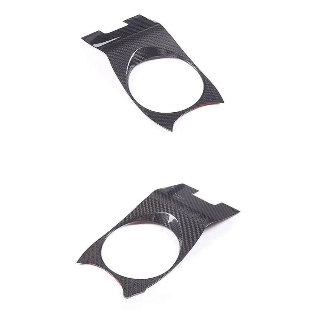 Dry Carbon Fiber Center Cup Holder Trim Cover Trim for McLaren GT