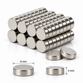 Neodymium Disc Magnets – 8mm x 3mm, 50-Pack