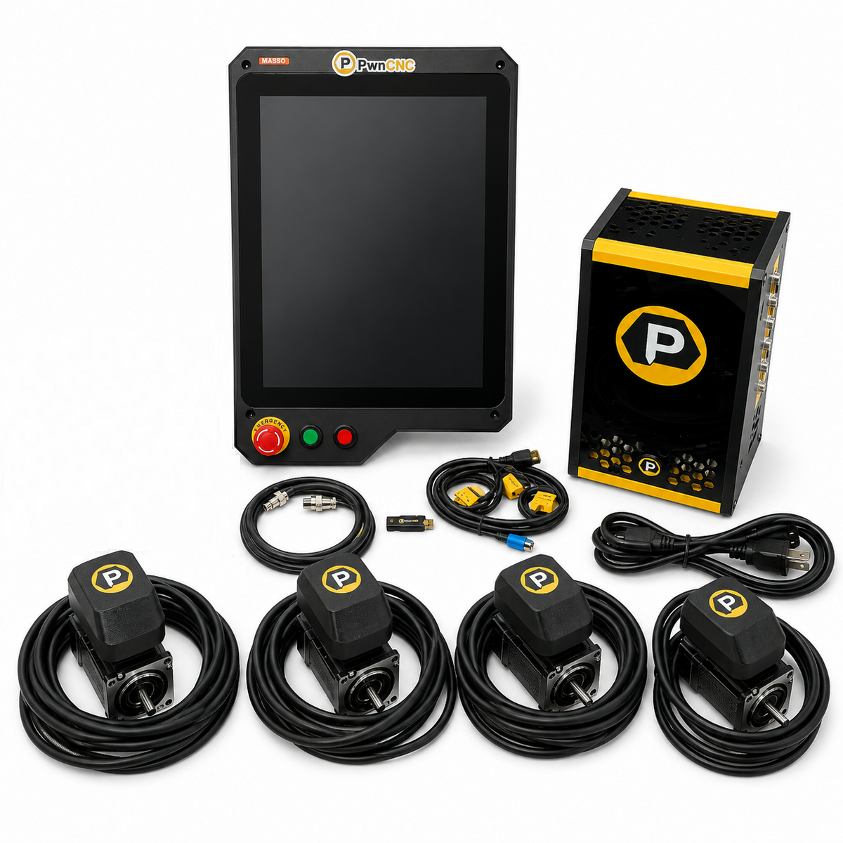 PwnCNC Advanced CNC Conversion Kit with MASSO G3 Touch