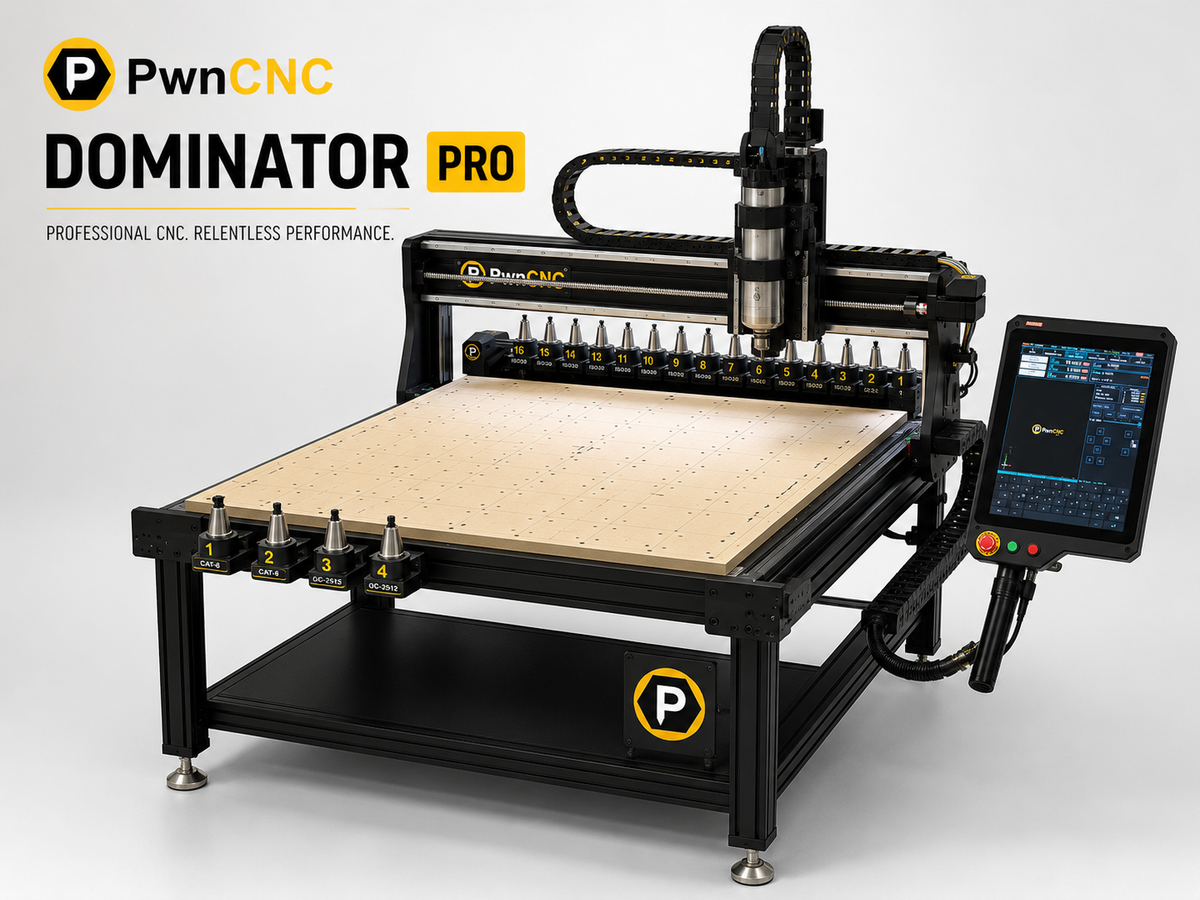 Dominator Pro Onyx Edition 4x4 CNC + ATC Bundle