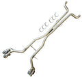 3” Polished Track Catback Exhaust for 2016-2024 Chevy Camaro SS/ZL1/LT1 6.2L V8