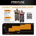 Frontline K100-61S Combat Compliance Kit - Harness, 6' Single Leg Lanyard and Drawstring Bag