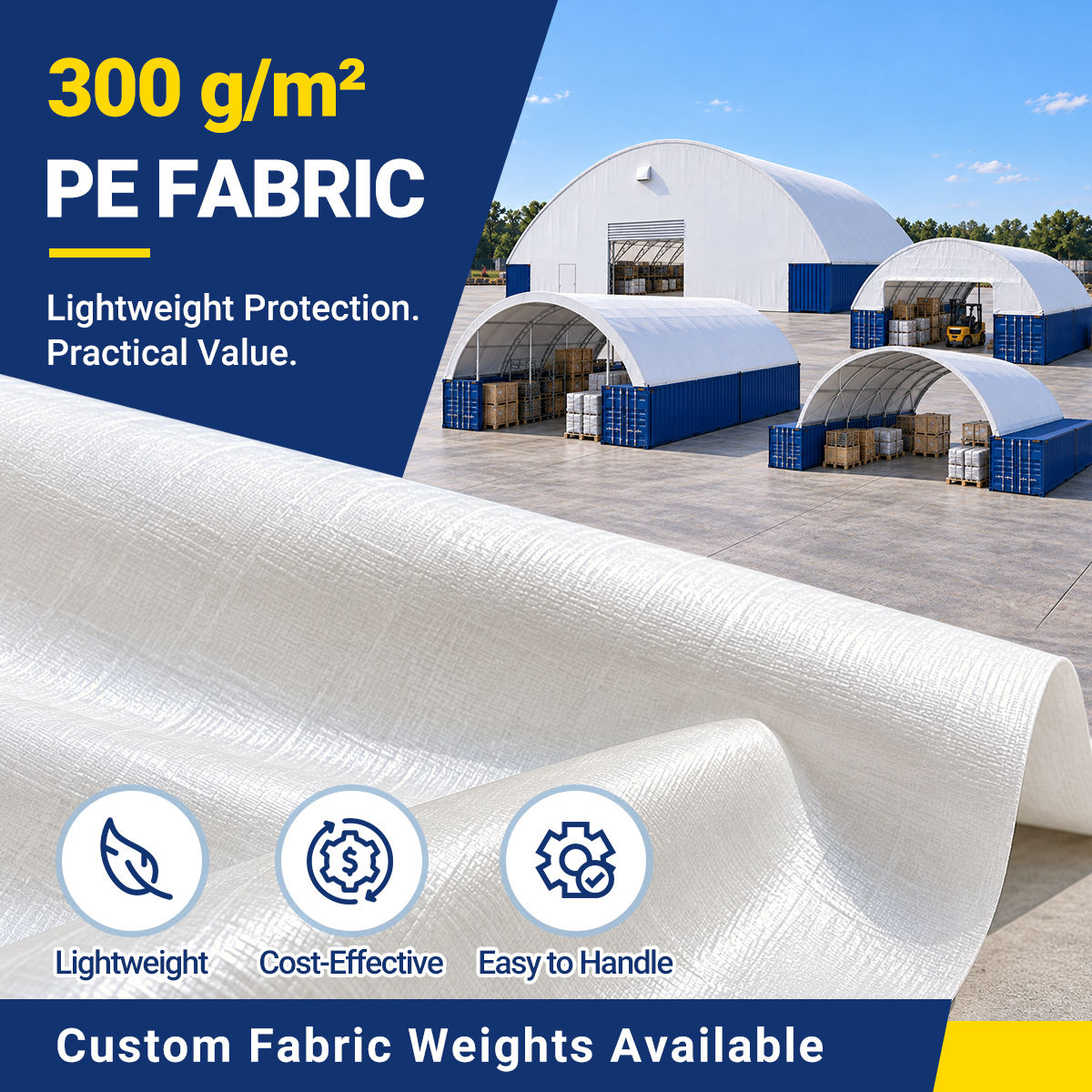 40'x40'x13' Shipping Container Canopy Shelter