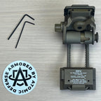 Wilcox G24 - Dovetail Mount for NVGs w/ Breakaway Safety for Neck Injury Prevention