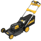 DeWalt DCMWSP700Y2 FLEXVOLT 2x60V MAX 21 in. Cordless Battery Powered Self Propelled Lawn Mower Kit with (2) 4.0 Ah Batteries and Chargers