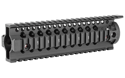Daniel Defense Omega Rail |  9.0" |  Fits Mid-Length Length |  AR Rifles |  2 Piece Drop-In Free Float Rail System |  Black