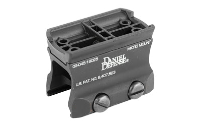 Daniel Defense Micro Aimpoint Mount |  Fits Picatinny |  Includes Lower 1/3 Adapter |  Black
