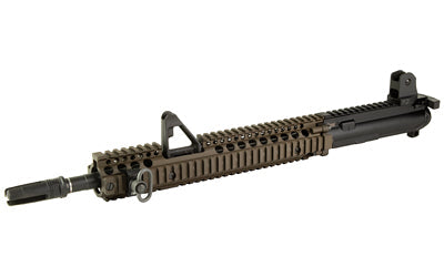 Daniel Defense M4A1 |  Upper |  Complete Upper Receiver |  5.56 NATO |  14.5" Pinned (16" OAL) |  Daniel Defense M4A1 FSP Rail Interface System Rail |  Carbine-Length Gas System |  Surefire SF3P Flash Hider |  M16 Profile Bolt Carrier Group |  Anodized Fi