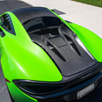 Dry Carbon Fiber Rear Engine Decklid Cover for McLaren 540 570S 570GT