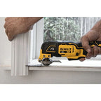 DEWALT DCS356D1 20V MAX* XR® Brushless Cordless 3-Speed Oscillating Multi-Tool Kit (2.0 Ah Battery)