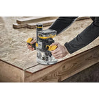 DEWALT DCW620B 20V MAX* XR® Brushless Cordless 2-1/4 Peak HP Plunge Router (Tool Only)