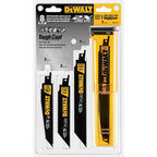 DEWALT DWA4101 Reciprocating Saw Blade Set, Wood/Metal Cutting, 8-Pack