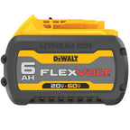 DEWALT DCB606 FLEXVOLT® 20/60V MAX* BATTERY PACK 6.0AH