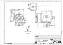 Load image into Gallery viewer, WEG 00318ES1E184T-W22 3 HP 4P 182/4T 1Ph 208-230/460 V 60 Hz IC411 - TEFC - Foot-mounted Electric Motor