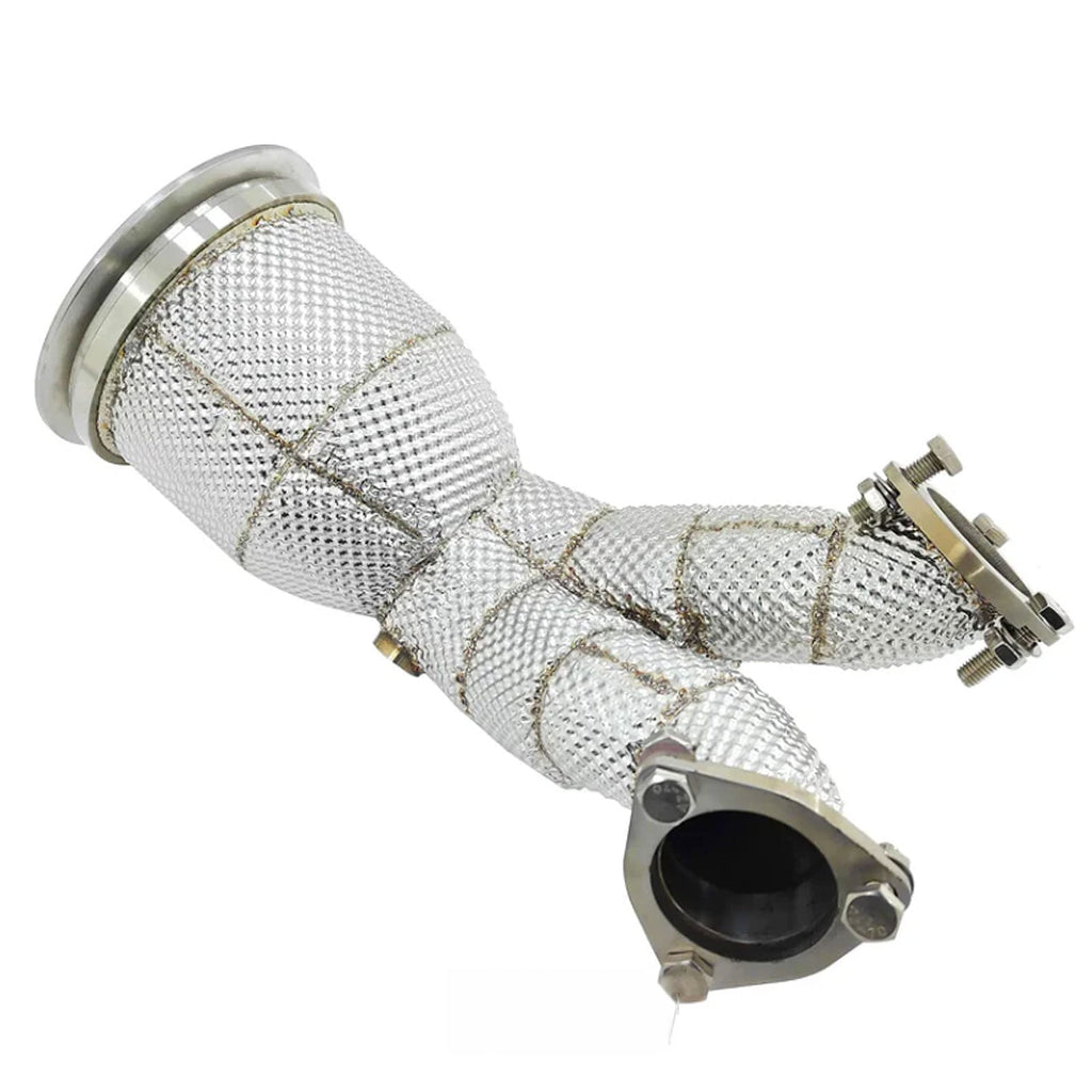 High Flow 304 Stainless Exhaust Downpipe for Audi SQ5 B9 3.0T