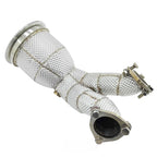 High Flow 304 Stainless Exhaust Downpipe for Audi SQ5 B9 3.0T