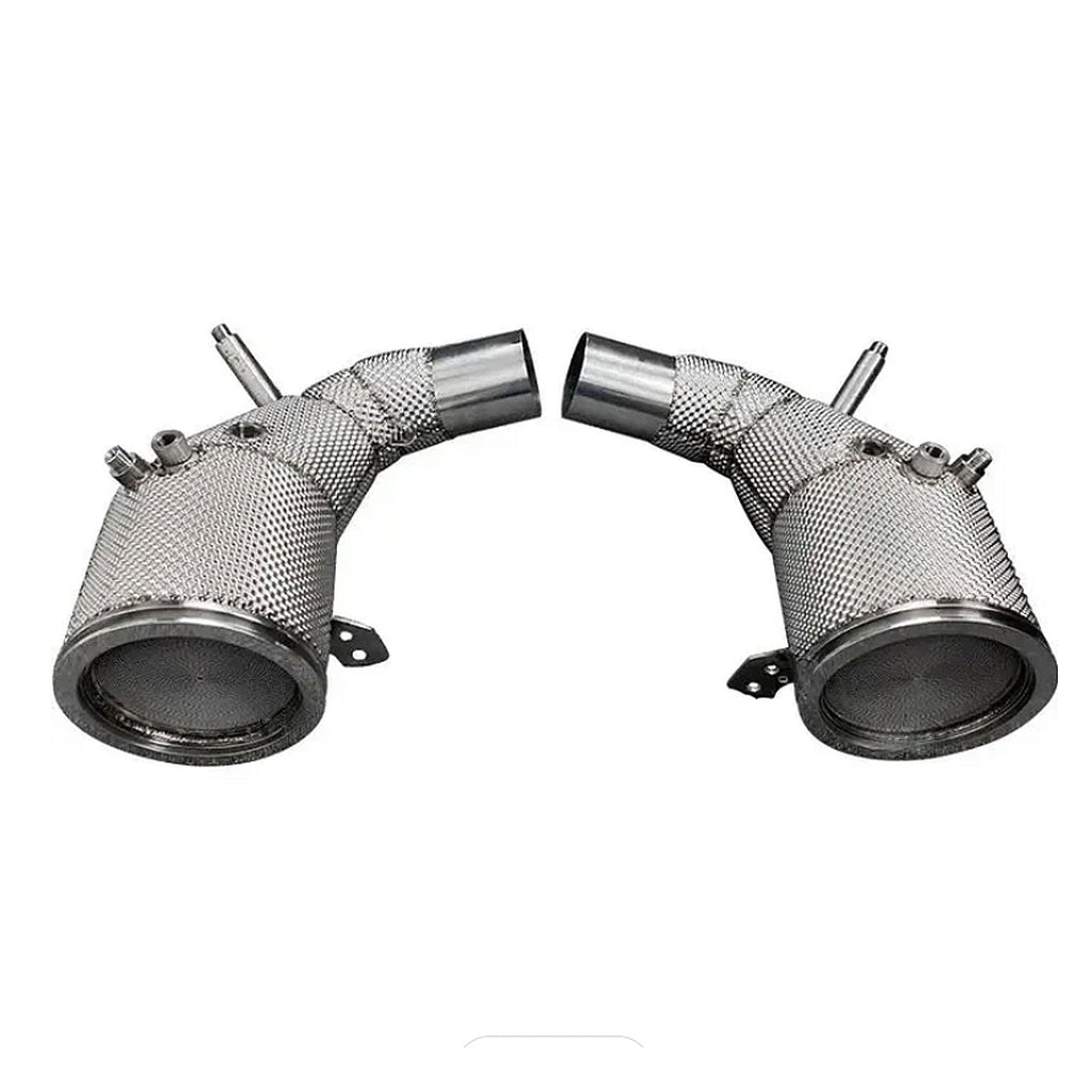304 Catted Downpipe for Porsche Carrera Turbo S 992 992.1 992.2 GT3 RS GT3RS