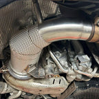 304 Catted Downpipe for Porsche Carrera Turbo S 992 992.1 992.2 GT3 RS GT3RS