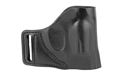 DeSantis Gunhide E-GAT Slide Belt Holster |  Fits J-Frame 2.25" |  Bodyguard .38 |  Ruger LCR |  Right Hand |  Black Leather