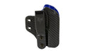DeSantis Gunhide LIFEGUARD |  Inside Waistband Holster |  Fits Glock 43/43X/48/43X/48X MOS With or Without Red Dot Sight |  Ambidextrous |  Kydex Construction |  Carbon Fiber Finish |  Black