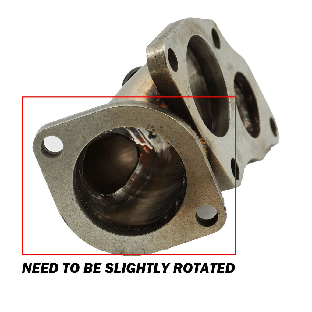 DSM Talon Eclipse o2 housing 90-99 1g 2g 4g63 Galant Stainless Steel Turbo SS
